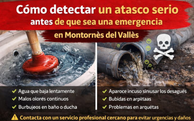 Cómo detectar un atasco antes de que sea una emergencia en Montornès del Vallès